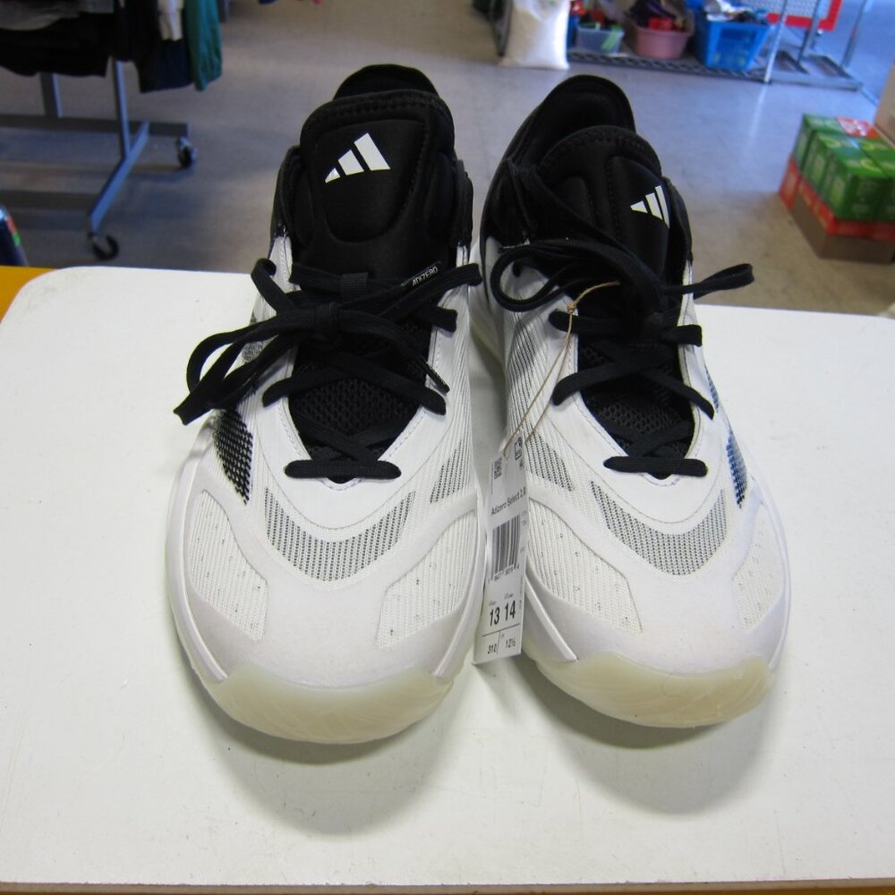 Adidas Adizero Select 2.0 Men's 13 White/Black Athleic Shoes-NWT - Picture 2 of 10